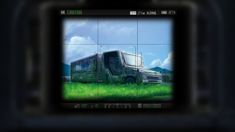 写真を撮るシーン