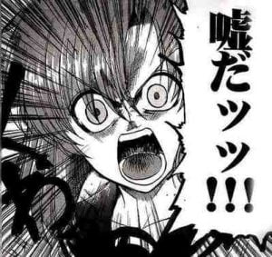 嘘だッッ!!!