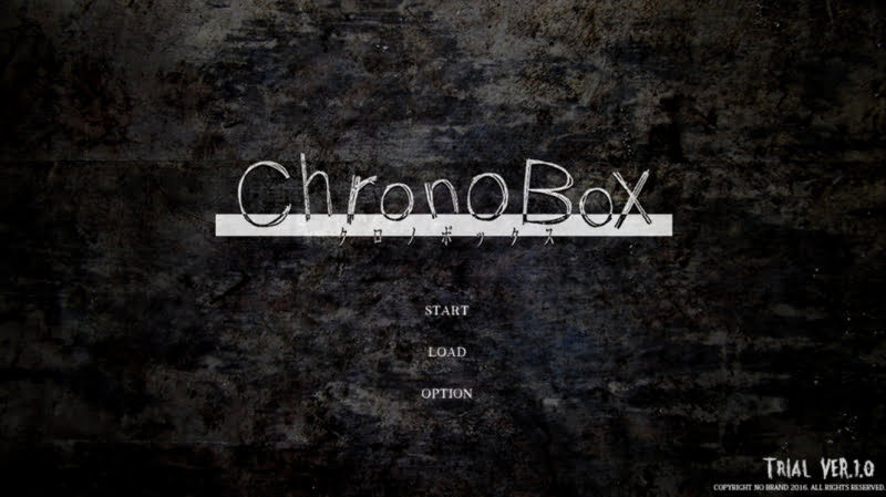 クロノボックスのタイトル画面２