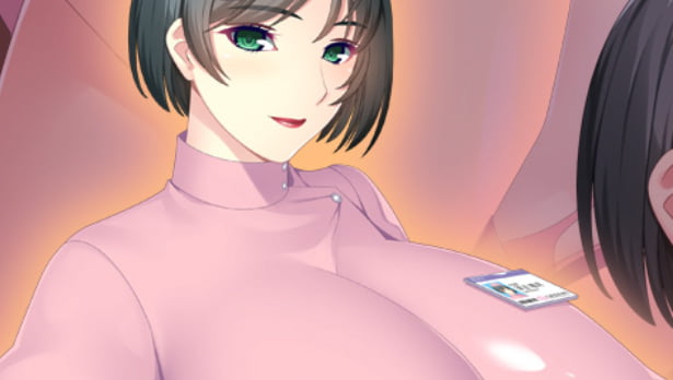 爆乳ナース調教のキャラクター紹介画面