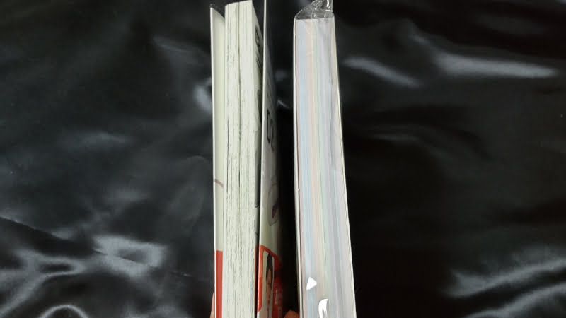 単行本とぷちゆずソフトのほんの分厚を比較