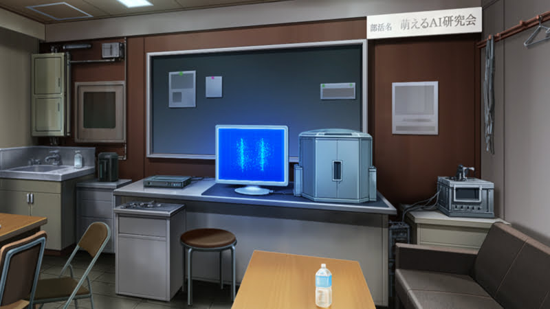 ラストで、観測箱のモニターの干渉縞が2本に……