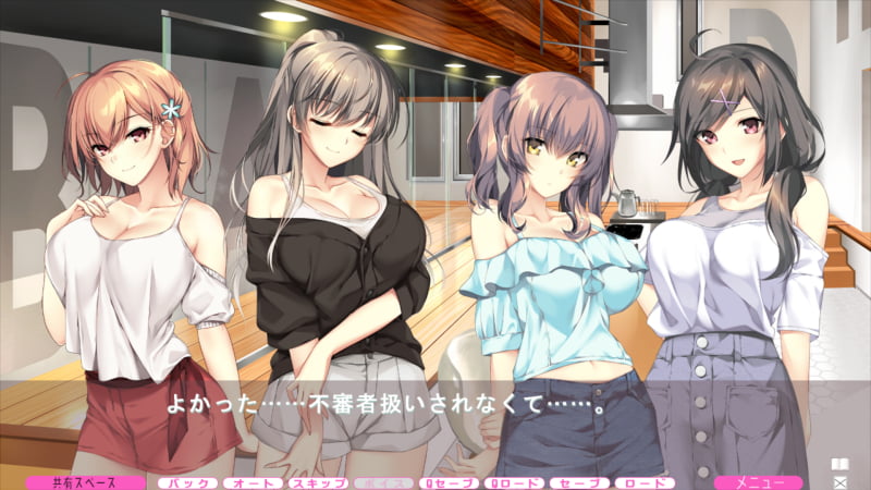 ヒロイン勢ぞろい