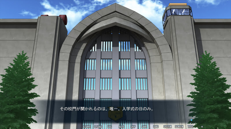 その校門が開かれるのは、唯一、入学式の日のみ。