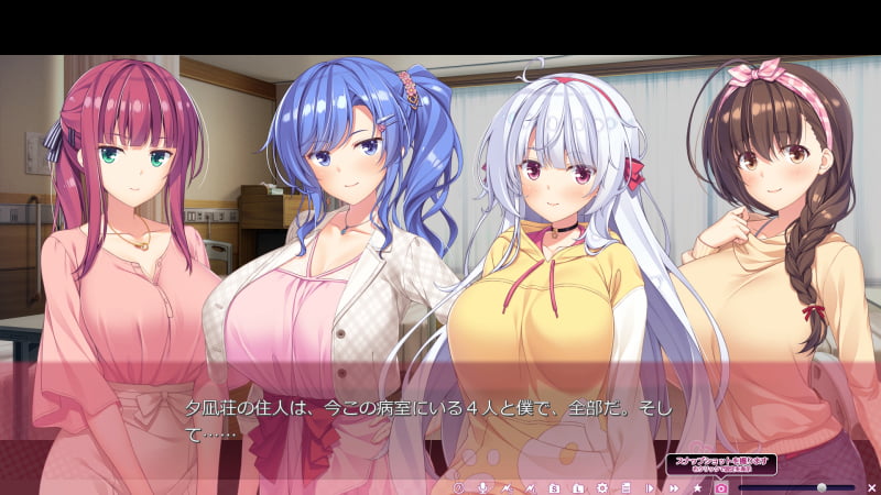 前作【夕凪荘のＳ級の彼女たち】のヒロインズ