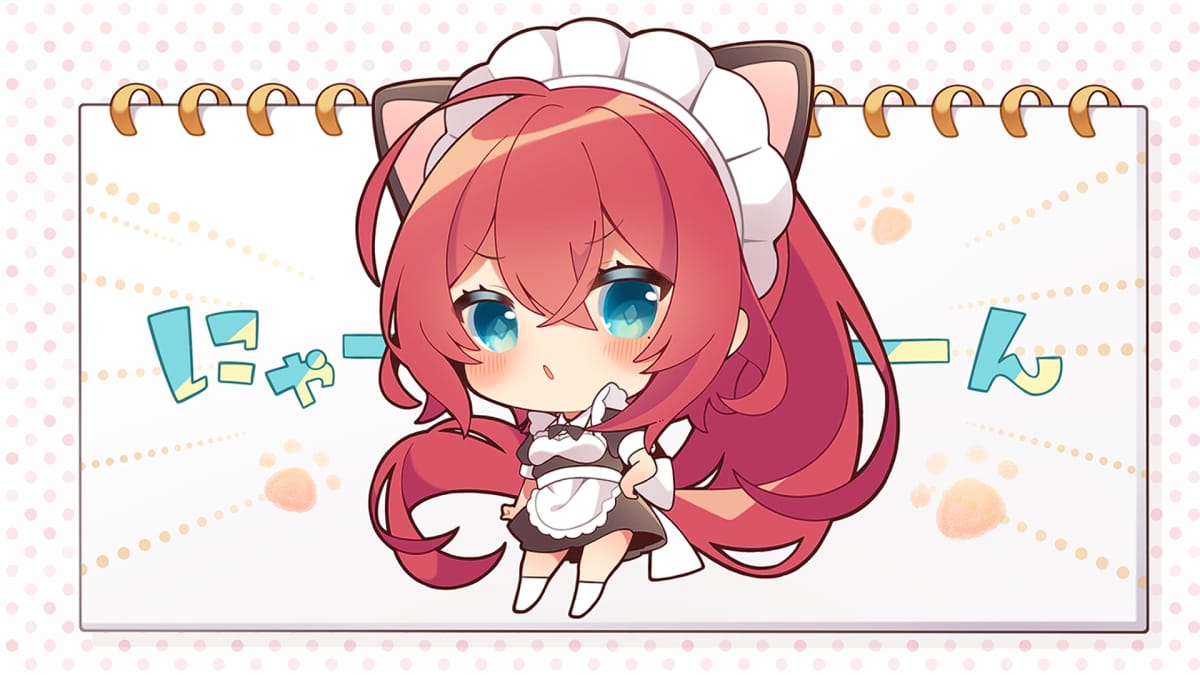 メイド服和葉SDイラスト