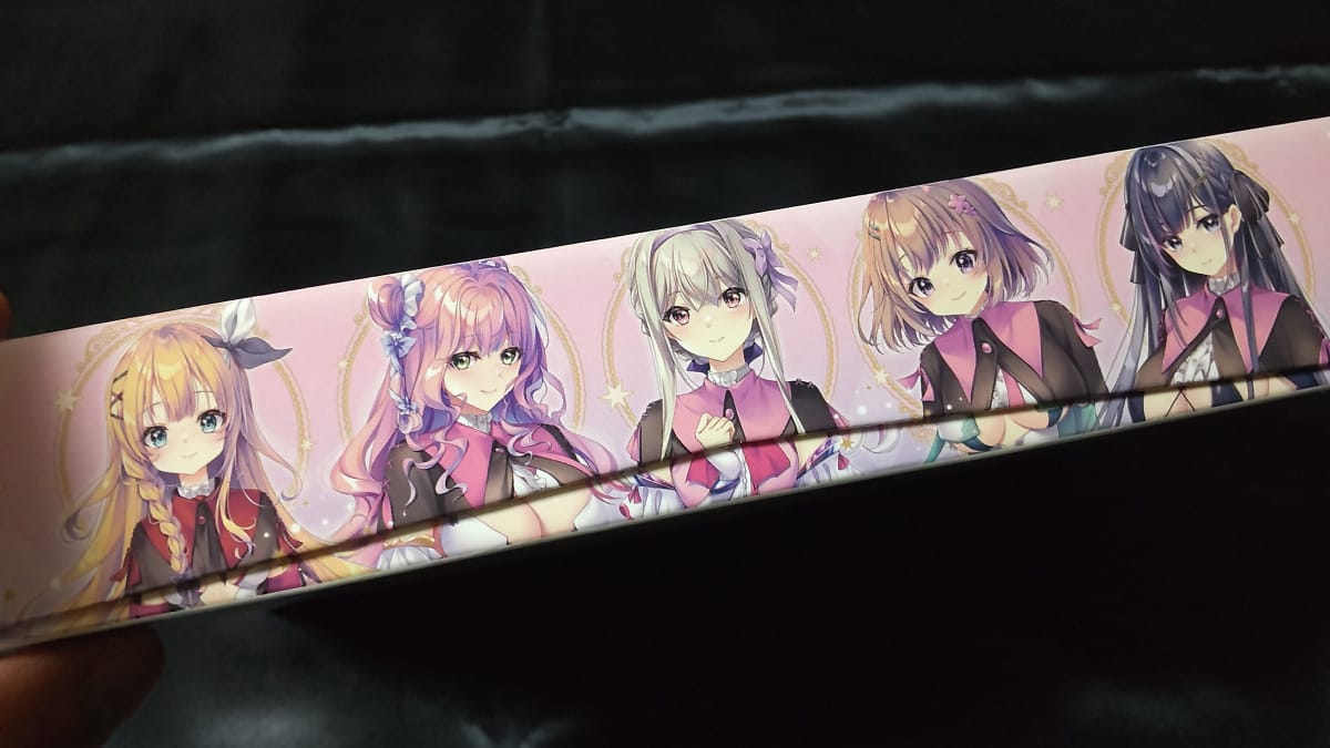 【宿りし乙女の誓いと魔法】のパッケージ側面