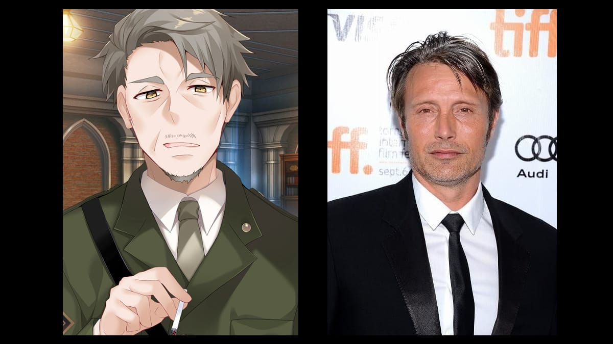 ネスター軍曹とマッツ・ミケルセンの比較