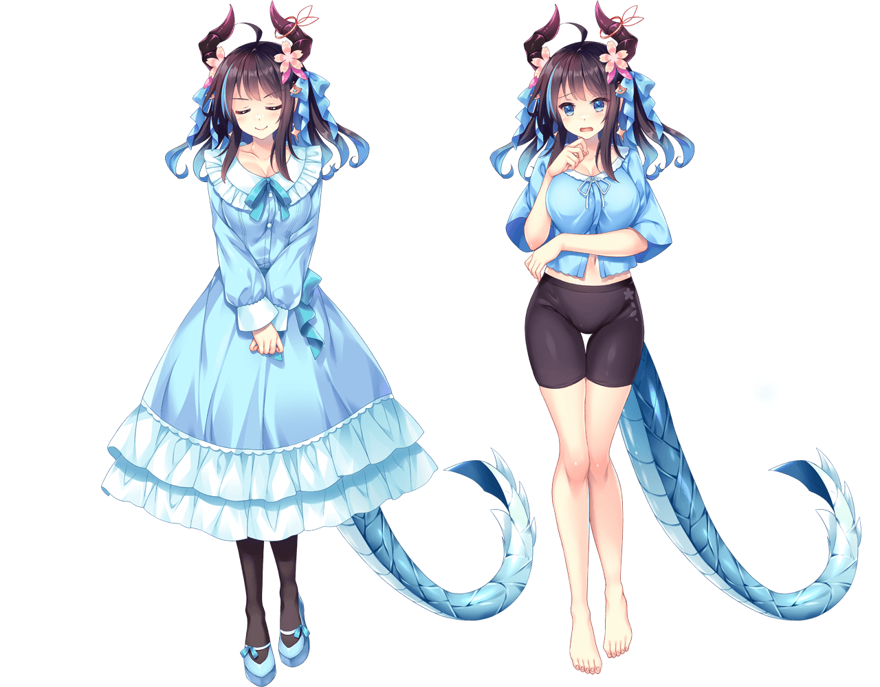 フランの私服と寝間着