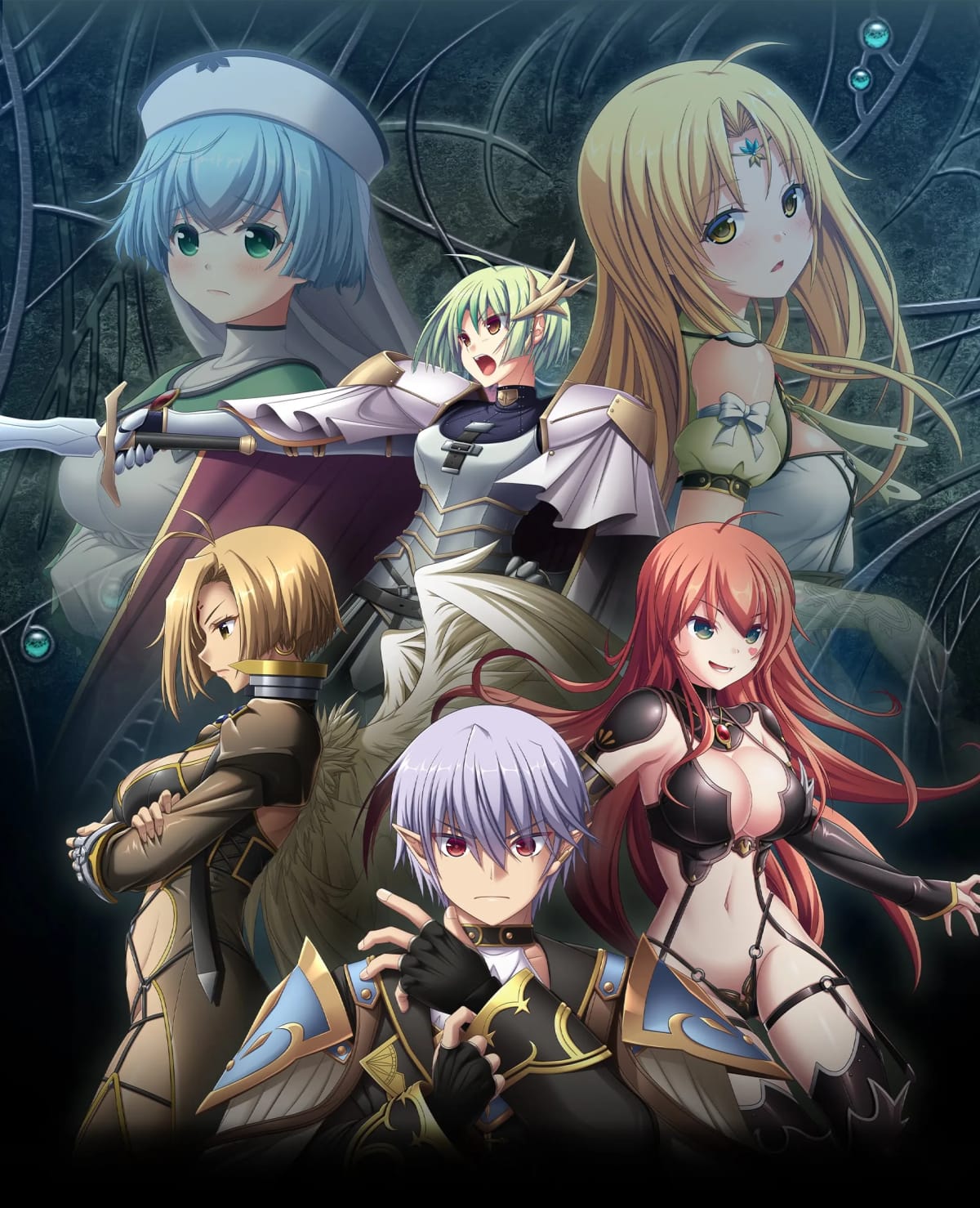 【闇夜のPARENTE 幻燐の姫将軍Remastered】のメインビジュアル