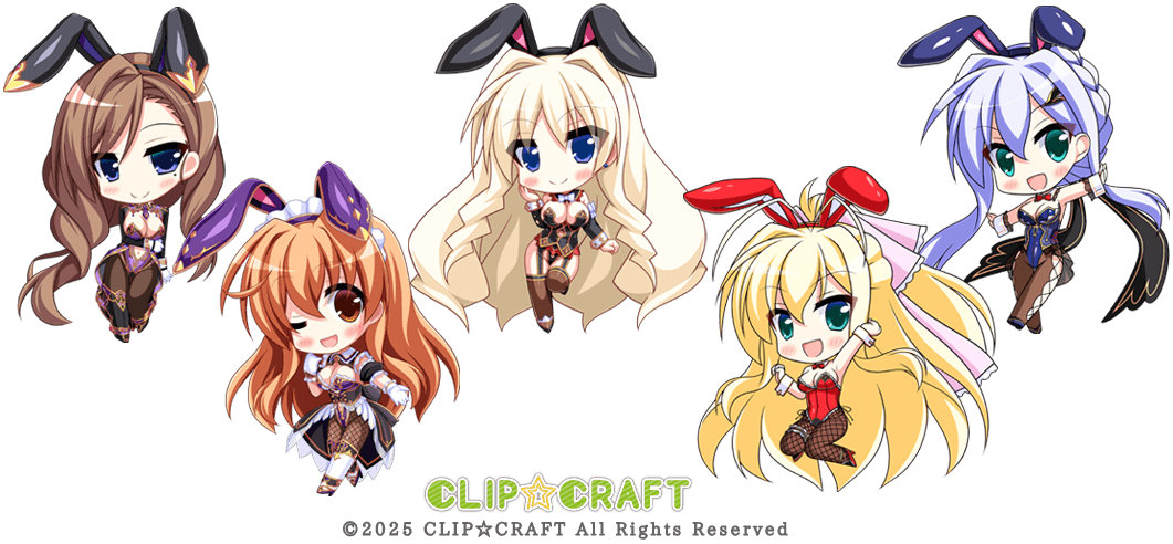 【ユニオリズム・カルテット B2-STYLE】のSDバニーイラスト
